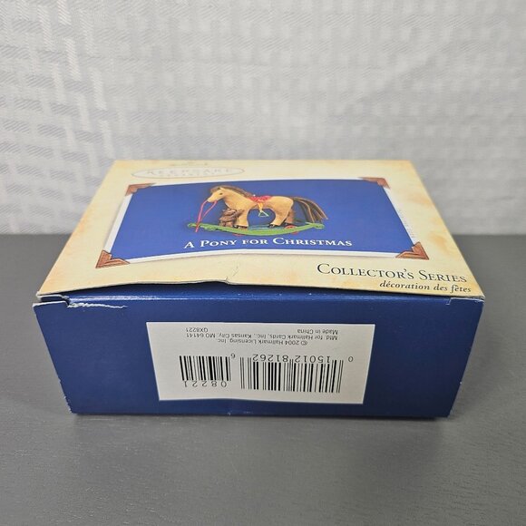 2004 Hallmark Keepsake Ornament a Pony for Christmas 7th in Series - Picture 6 of 6